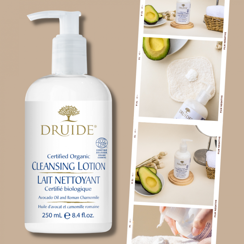 Lait nettoyant visage bio - Laboratoires Druide