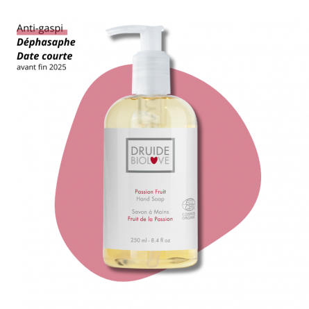 Anti-gaspi Druide BioLove - Savon pour les mains Fruit de la Passion