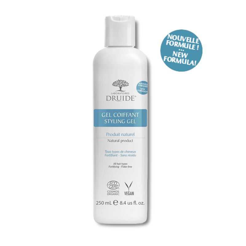 Gel coiffant bio sans alcool  Vegan & naturel | Druide