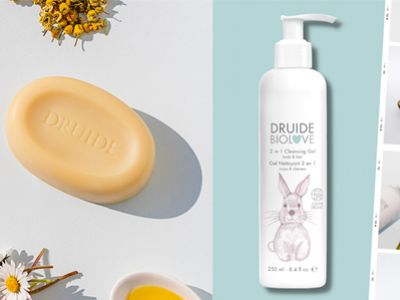 Savon bébé bio ou Gel nettoyant bébé bio Druide : comment choisir ?