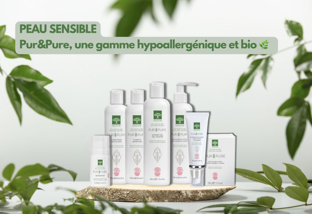 Les produits hypoallergéniques Druide : un bouclier pour les peaux sensibles