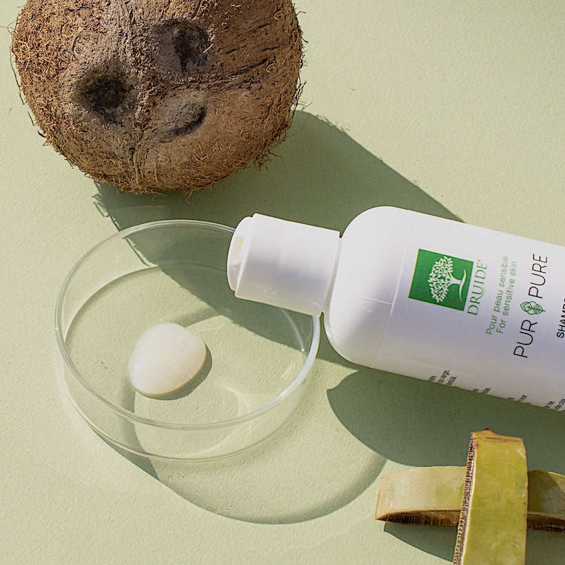 Shampooing hypoallergénique apaisant et équilibrant - Druide Pur&Pure