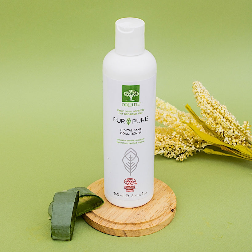 Après-shampoing bio sans parfum, hypoallergénique - Druide Pur&Pure