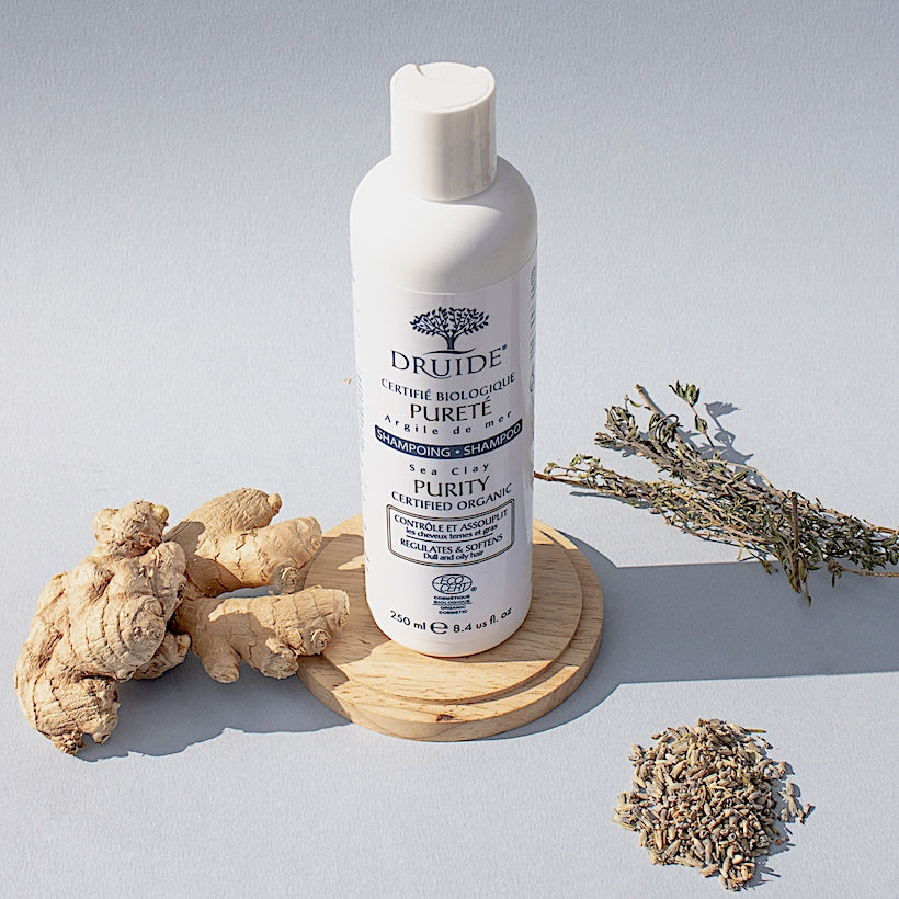 Shampoing bio - Cheveux gras - Pureté - Laboratoires Druide