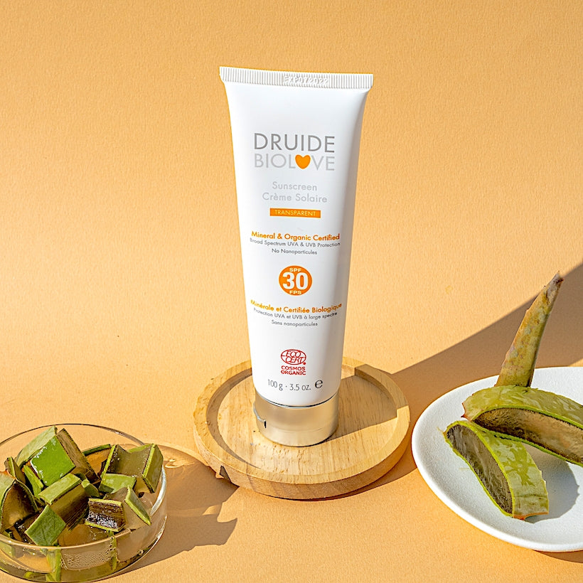 Crème solaire minérale bio SPF 30 - Druide BioLove