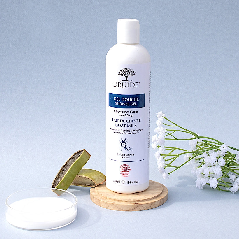 Gel douche bio aloé vera & lait de chèvre - Laboratoires Druide
