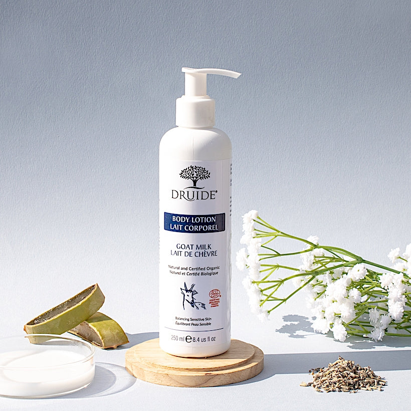 Lait corporel bio aloé vera & lait de chèvre - Laboratoires Druide