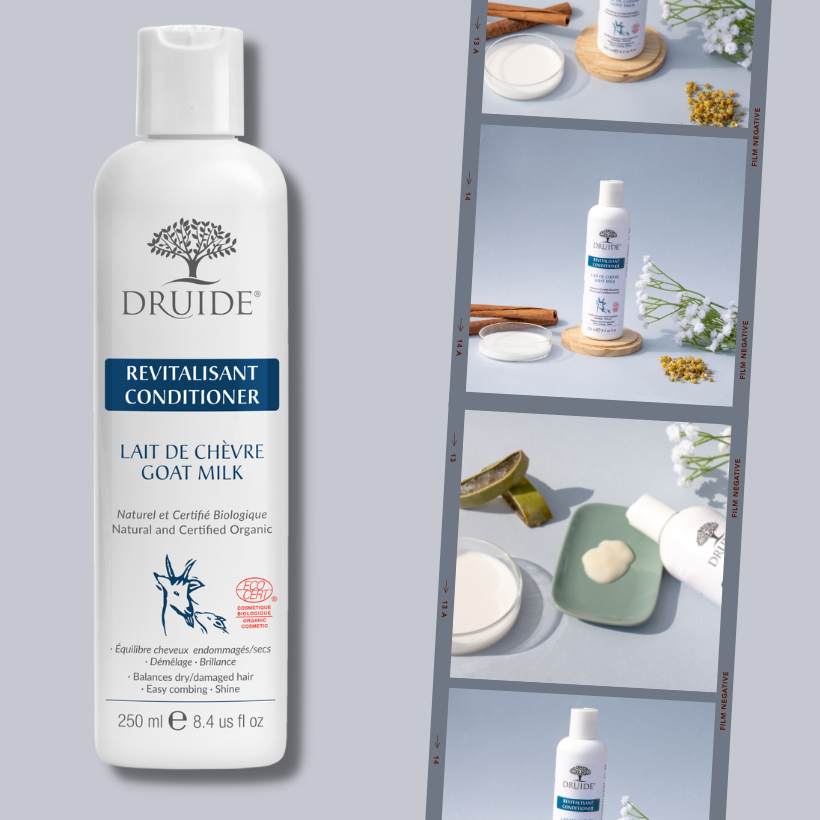 Après-shampoing bio revitalisant au lait de chèvre - Laboratoires Druide