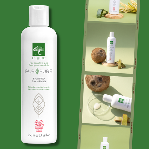 Shampoing bio sans parfum, hypoallergénique - Druide Pur&Pure