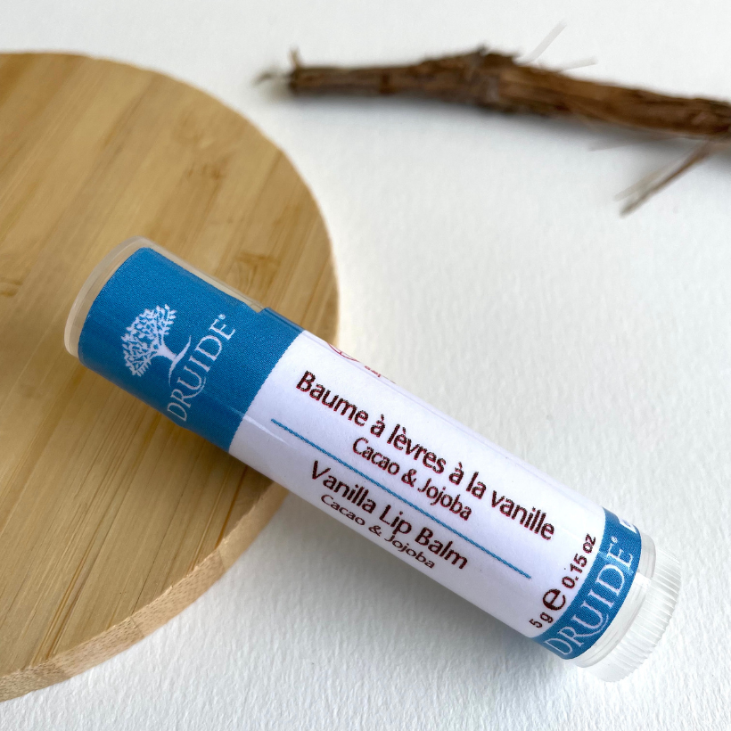 Baume lèvres bio, karité et vanille - Laboratoires Druide