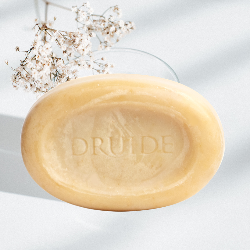 Savon solide bio équilibrant au lait de chèvre, pour peau sèche - Laboratoires Druide