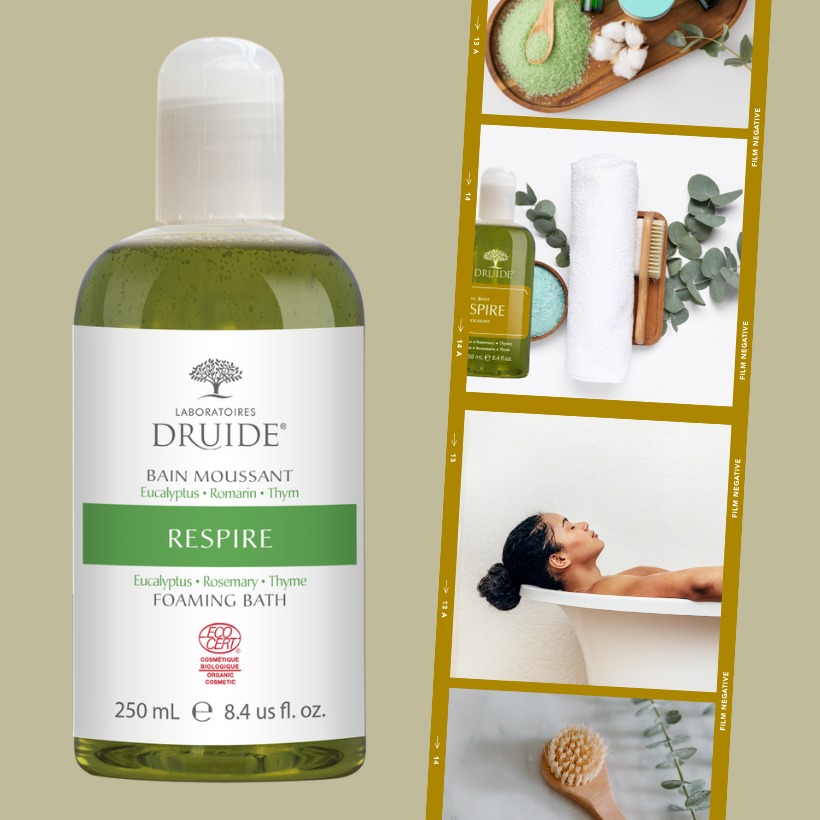 Bain moussant Respire : une expérience de détente et de bien-être