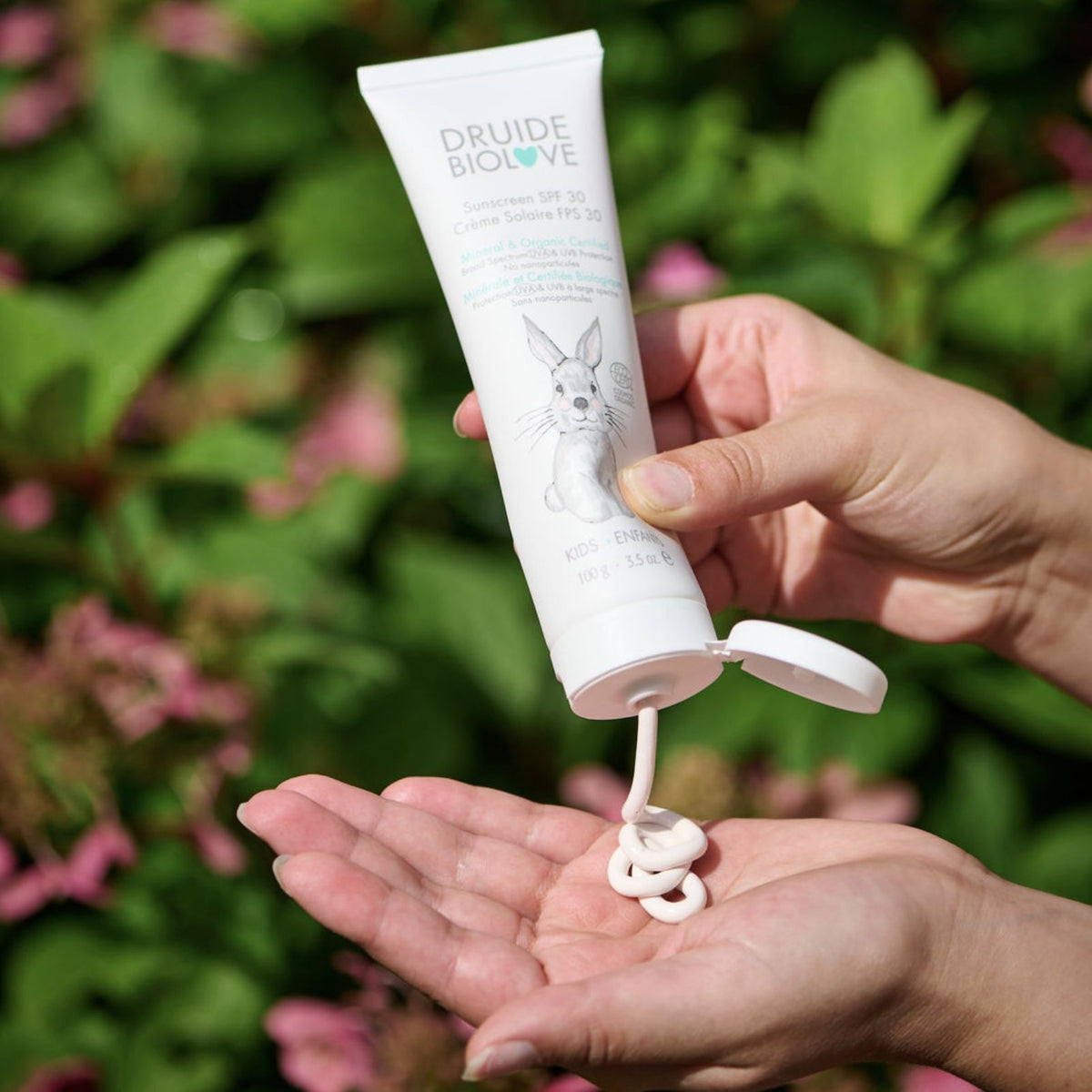 Crème solaire bio bébé et enfant - Druide BioLove