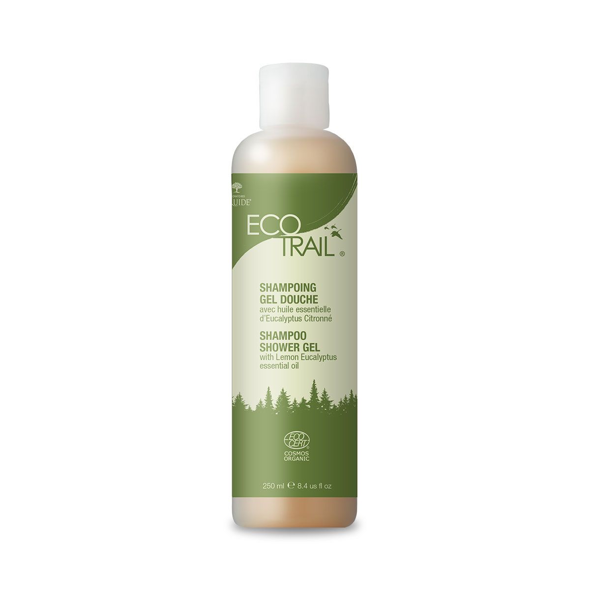 Gel douche & Shampoing bio, écologique à l'eucalyptus citronné - Druide EcoTrail