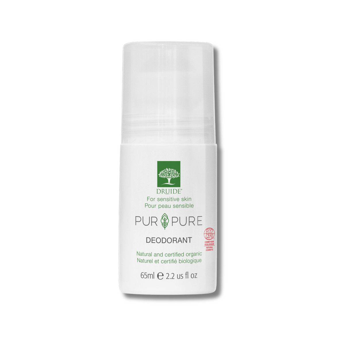 Déodorant bio et hypoallergénique, sans parfum - Laboratoires Druide Pur&Pure