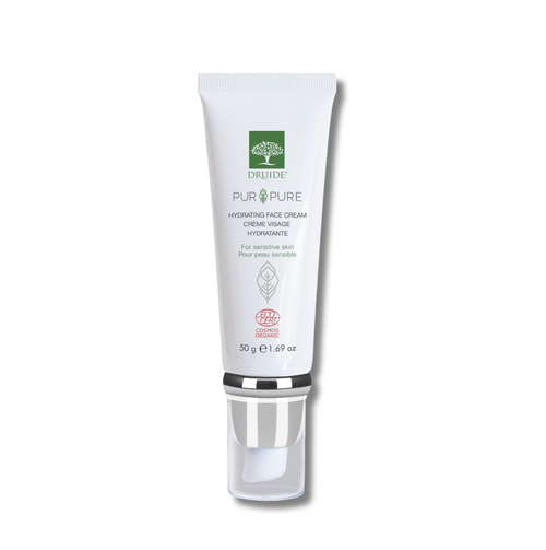 Crème visage bio, peau sensible sans parfum, hypoallergénique - Laboratoires Druide Pur&Pure