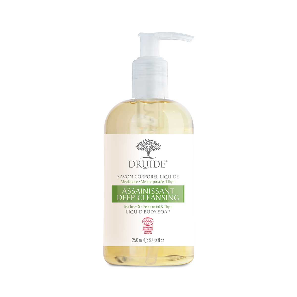 Savon liquide bio assainissant, multi-usage - Laboratoires Druide