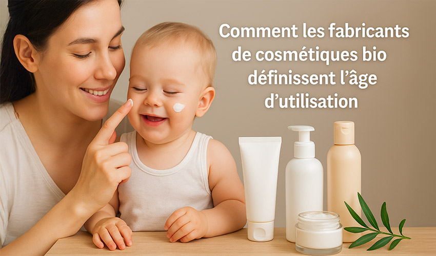 Cosmétiques naturels pour enfants Laboratoires Druide - critères scientifiques de sécurité par âge pour les soins bio BioLove certifiés