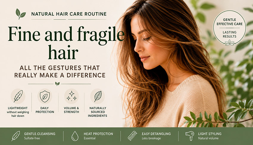 Fine and fragile hair: the everyday habits that actually make a difference
