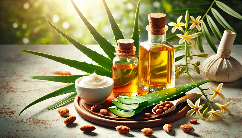 Pourquoi choisir des soins naturels enrichis en aloe vera, huile d’argan et beurre de karité ?