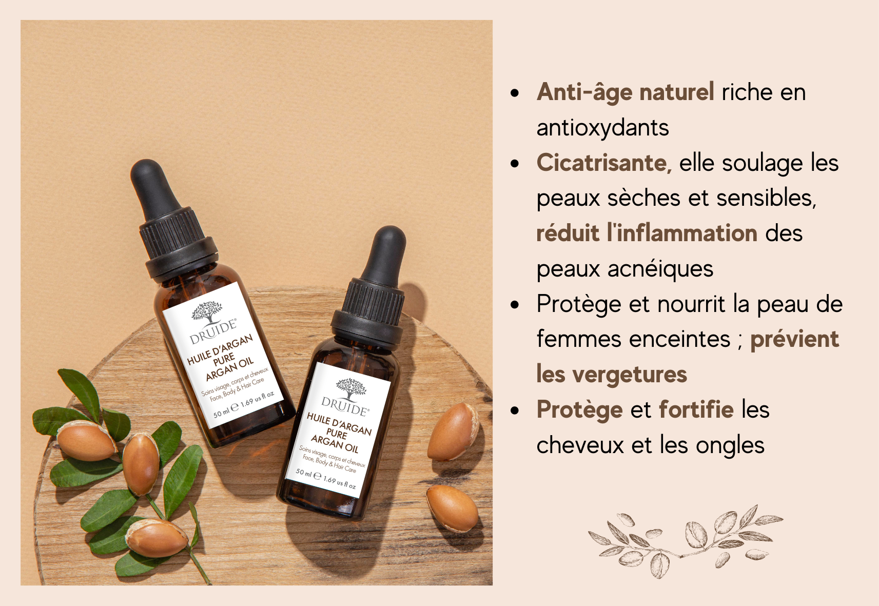 Les vertues de l'huile d'argan