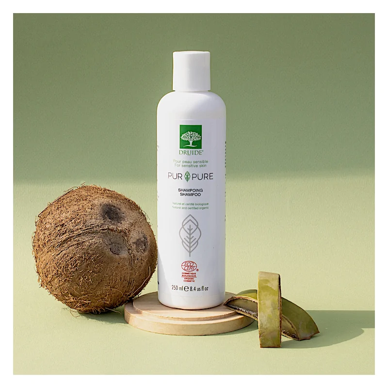 Shampoing Druide Pur Pure bio et hypoallergénique, sans parfum