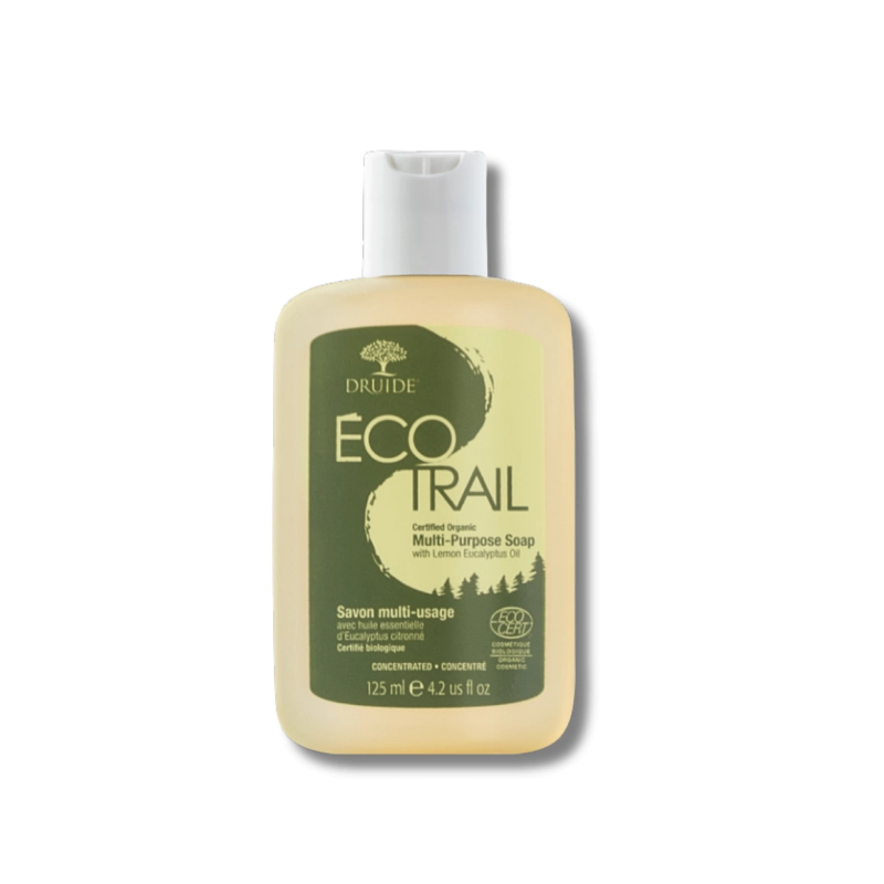 Savon multi-usage bio, écologique à l'eucalyptus citronné - Laboratoires Druide EcoTrail
