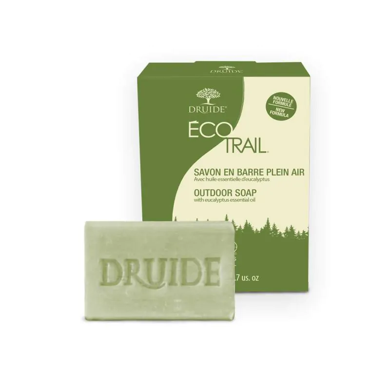 Savon solide bio Eucalyptus - Laboratoires Druide EcoTrail