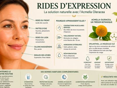 Expression Lines: Acmella Oleracea, a Natural Active that Smoothes the Skin