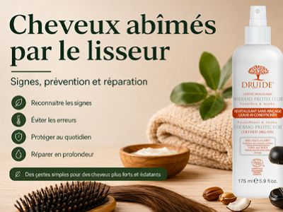Cheveux abîmés par le lisseur : les signes qui ne trompent pas et comment réagir